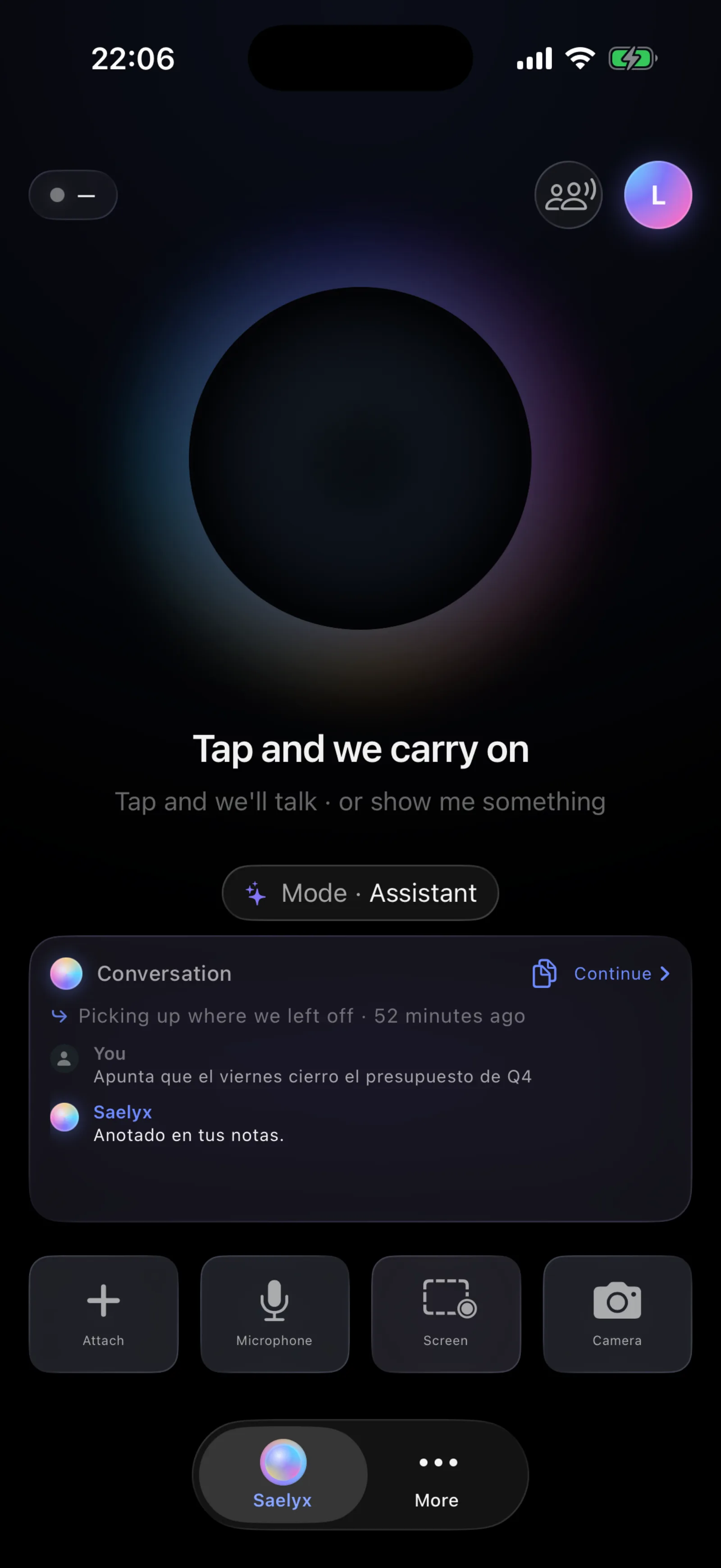 Home on the iPhone